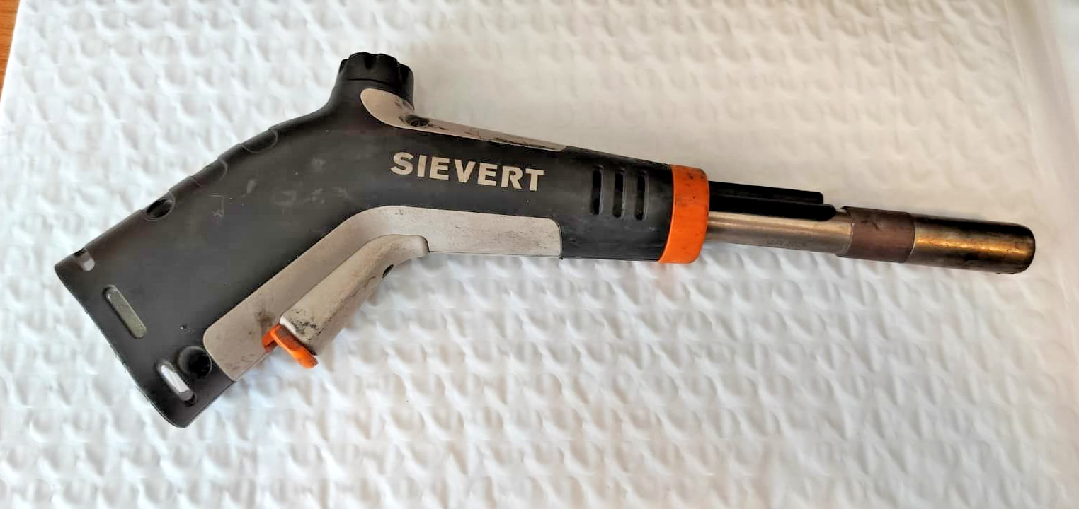 Sievert Burner Torch w/ 8707 M/P Powerjet Large Cyclone *TESTED | READ DESC*