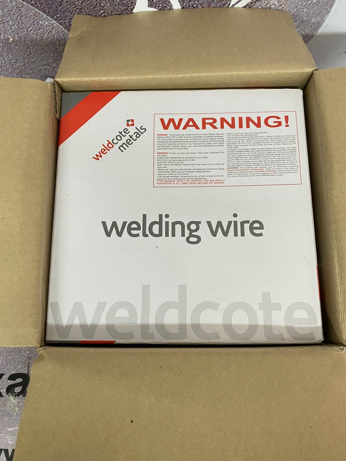 WeldCote Metals E71TGS035X10SP Carbon Steel Flux Cored .035”/.9mm 10Lbs Qty 4