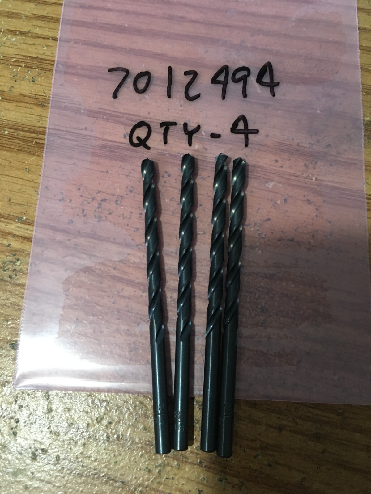 (4) Cleveland® – #18 HSS 118° Black Oxide Finish Jobber Drill