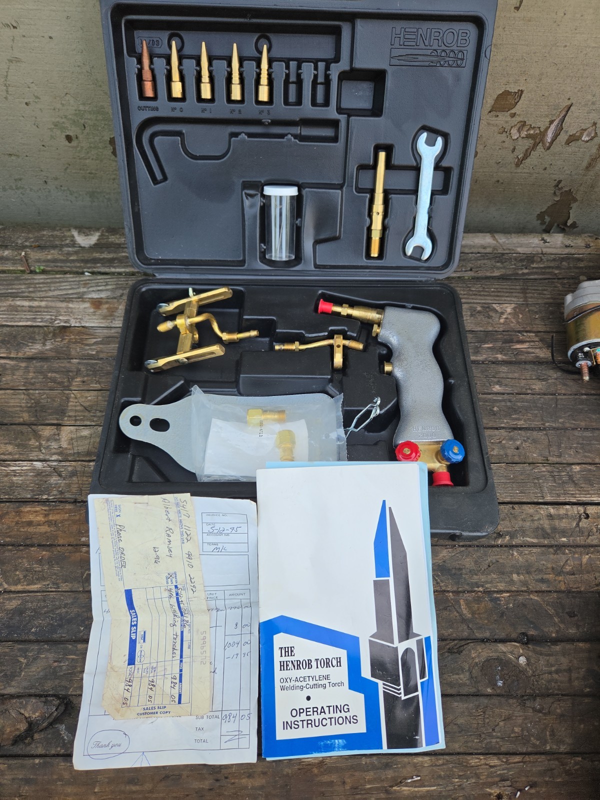 Henrob Cobra 2000 Cutting Welding Torch System Dillon MK IV