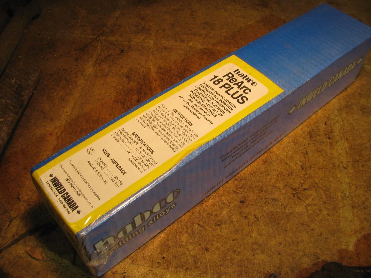 Habco Rearc 18 Plus 1/8″ Welding Rods 10 Pounds