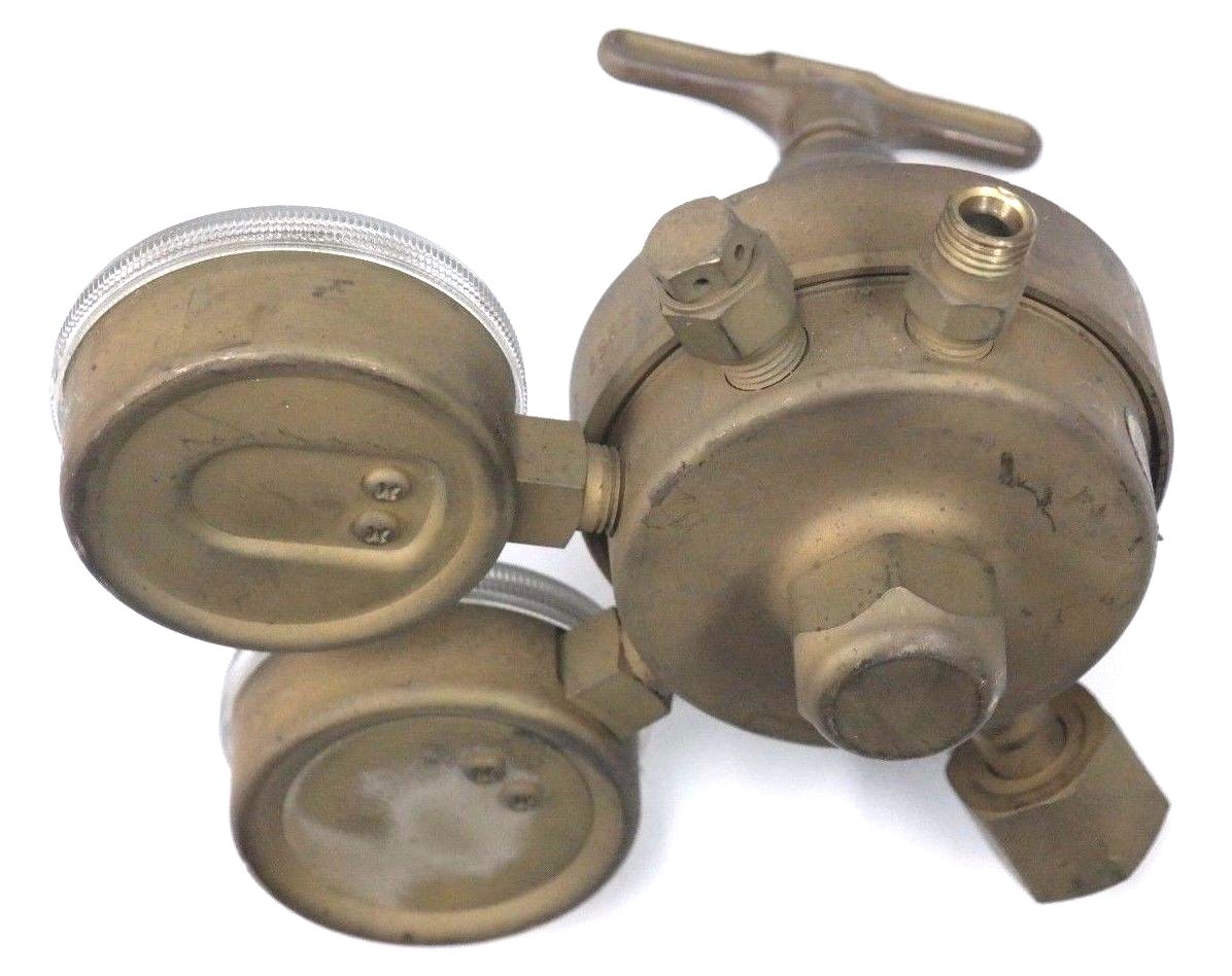 VICTOR EQUIPMENT SR400D REGULATOR 2372958 W/ GAUGES