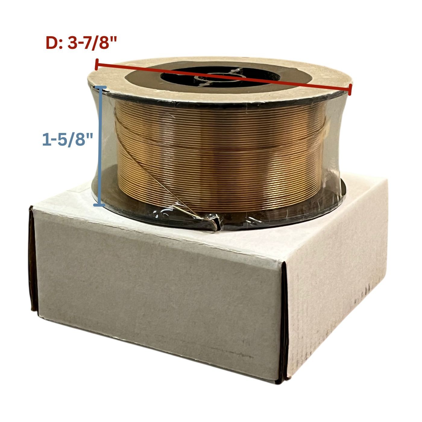 2 X ERCuSi-A .035 X 2 lb Spool Silicon Bronze copper welding wire (2 reels)