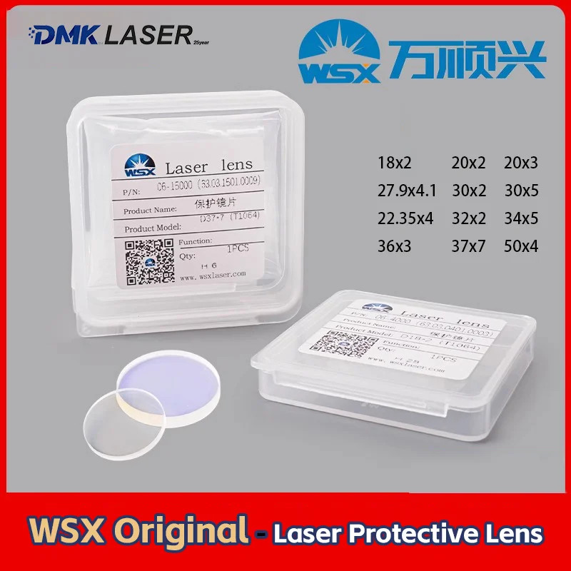 WSX Original Laser Protective Windows Lens 37*7 For BOCI Raytools Laser Weld Gun