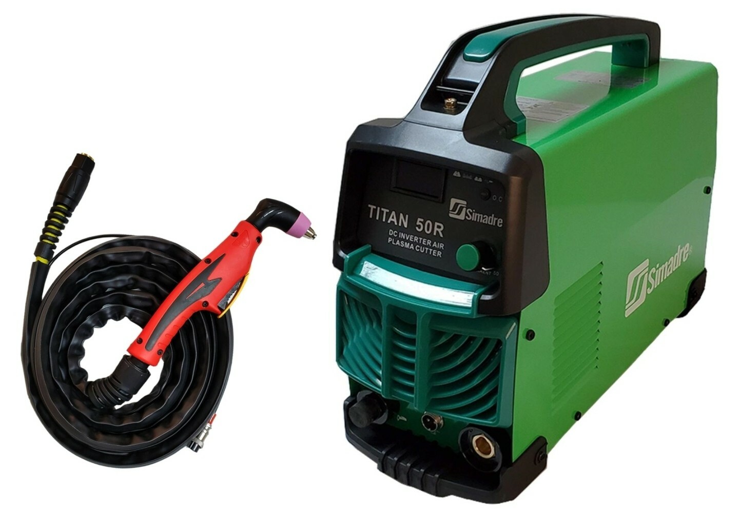 Plasma Cutter Simadre 50R 50 Amp 110/220V 1/2″ Clean Cut Easy 60A Torch New
