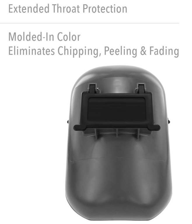 Tigerhood Classic Thermoplastic Welding Helmet, Gray (906GY)