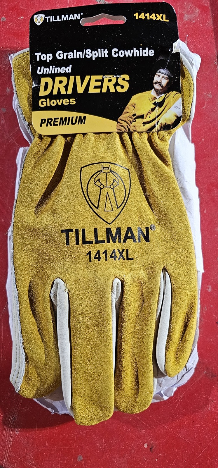 Tillman 1414XL XL Drivers Gloves – Top Grain