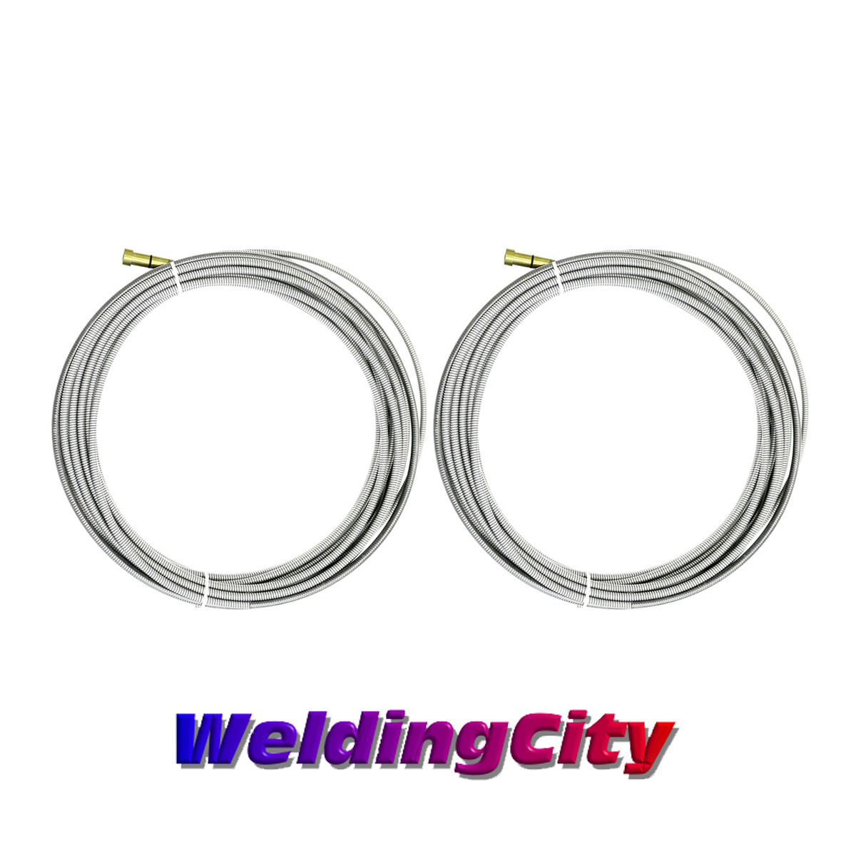 2-pk MIG Welding Gun Liner 42-3035-25 030″-035″ 25-ft for Tweco Lincoln 200-250A