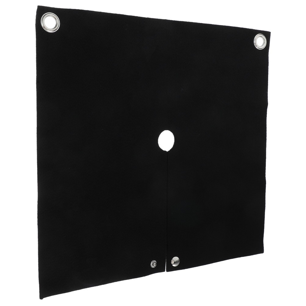 Heavy Duty Black Felt Welding Blanket Durable Fire Retardant Heat Resistant Pad