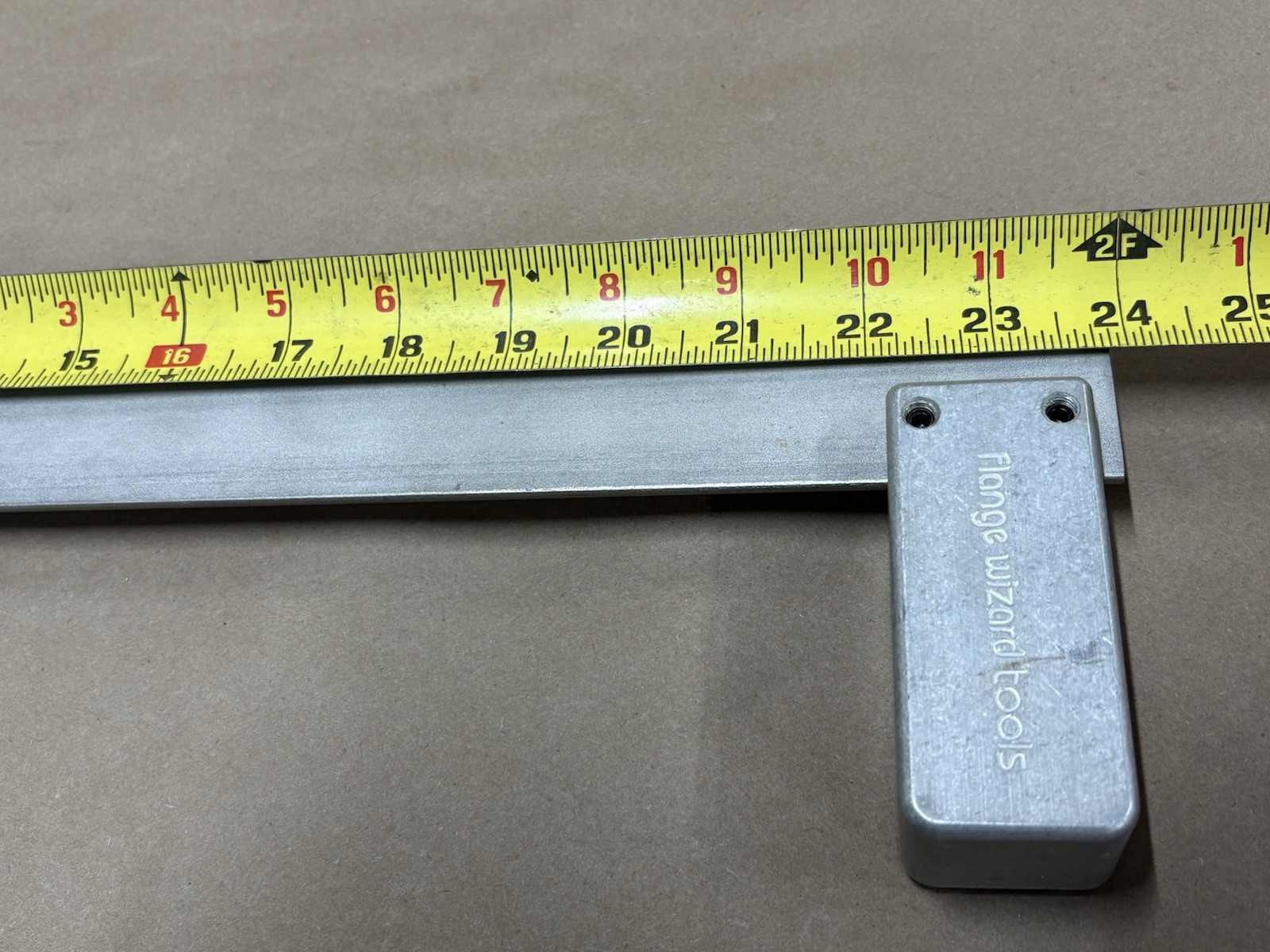 Flange Wizard Tools Magnetic Torch Cutting Guide Block 23-7/8”