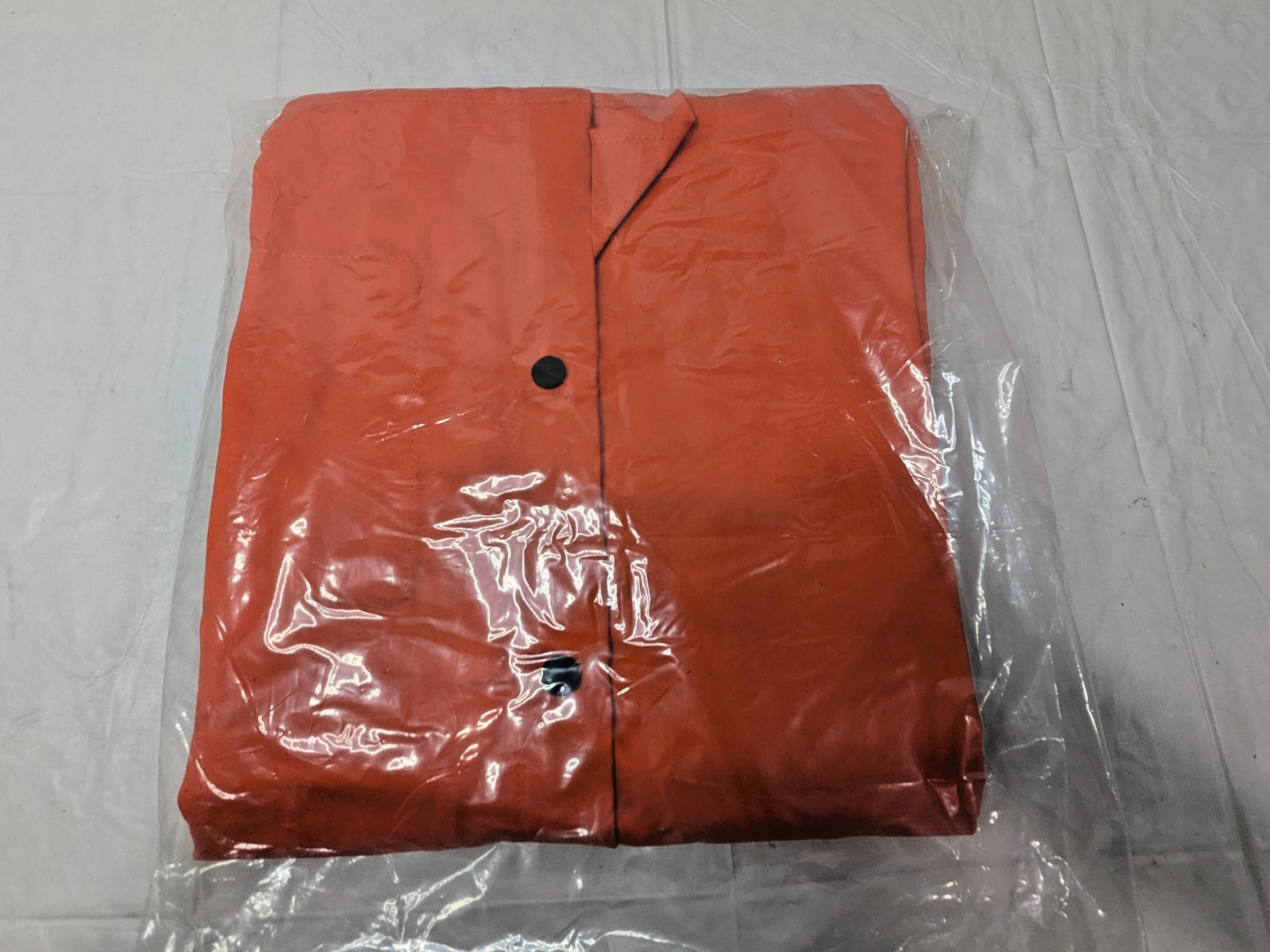 Lincoln Bright FR Cloth Welding Jacket w/ Leather Sleeves Large K4690-L