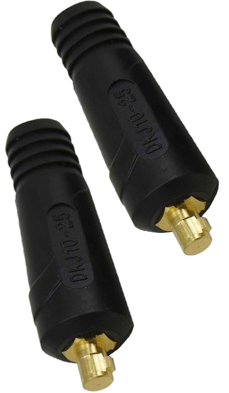 Welding TIG Cable Panel Connectorplug Black DKJ1025 200Amp Dinse Quick Fittin…