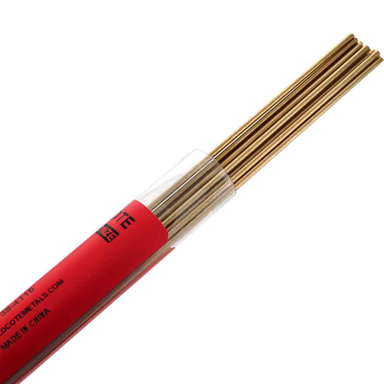 Weldcote Metals Silicon Bronze 1/8″ X 36″ Rod 1 Lb.