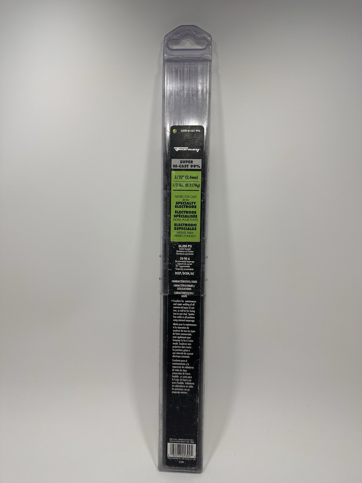 Nickel 99% Nickel Cast Iron Stick Electrodes Welding Rods 3/32″ 1/8″ *USA MADE*