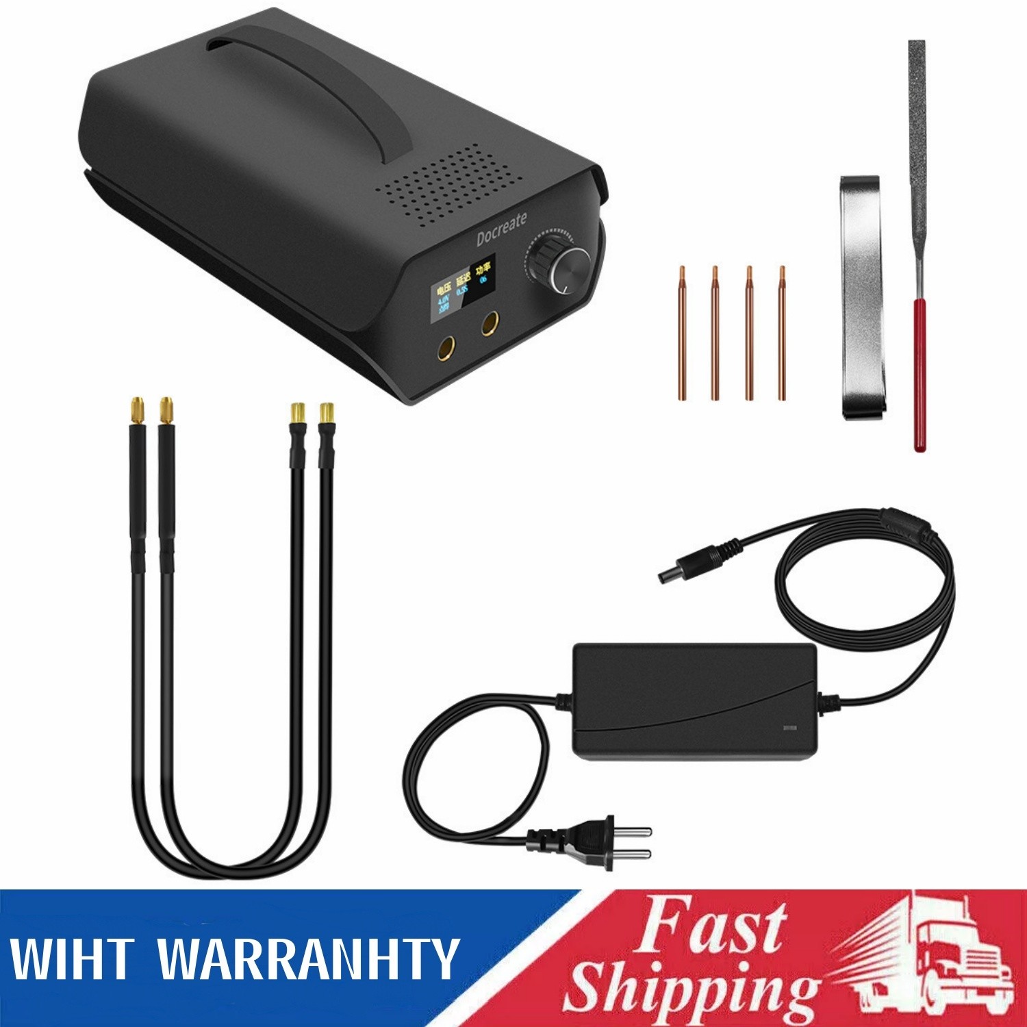 Portable Docreate Spot Welder Spot Welding Machine for 0.3MM Nickel Plated Sheet