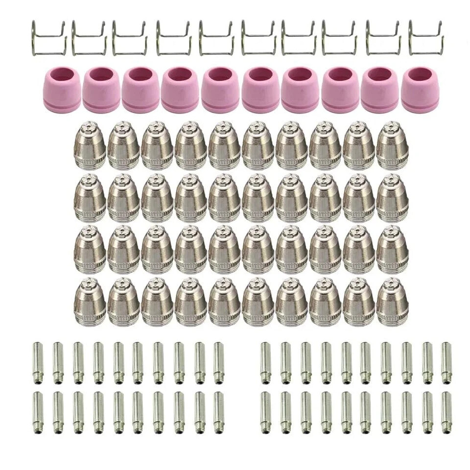 100pcs SG-55 AG-60P WSD-60 Plasma Cutter Consumables，Plasma Cutter Cutting To…