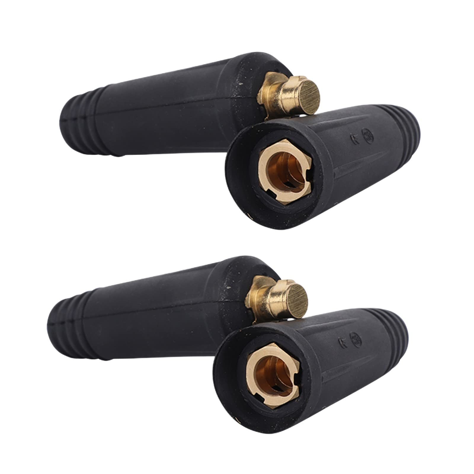 Welding Cable Joint Quick Connector Pair DINSE-Style 100Amp-200Amp (#6-#4)