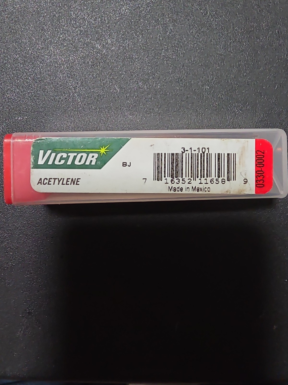 Victor 0330-0002 Acetylene Cutting Torch Tip 3-1-101 Used Once