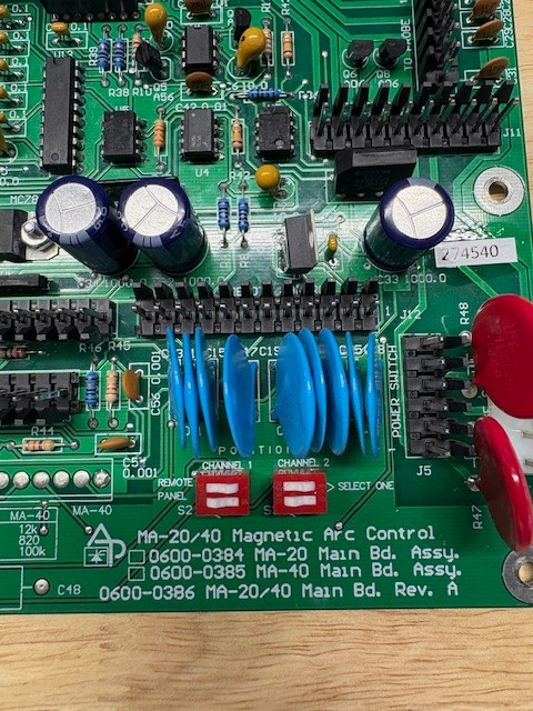 Lincoln Electric MA-20 Main Board Assembly , Magnetic arc control main board NEW