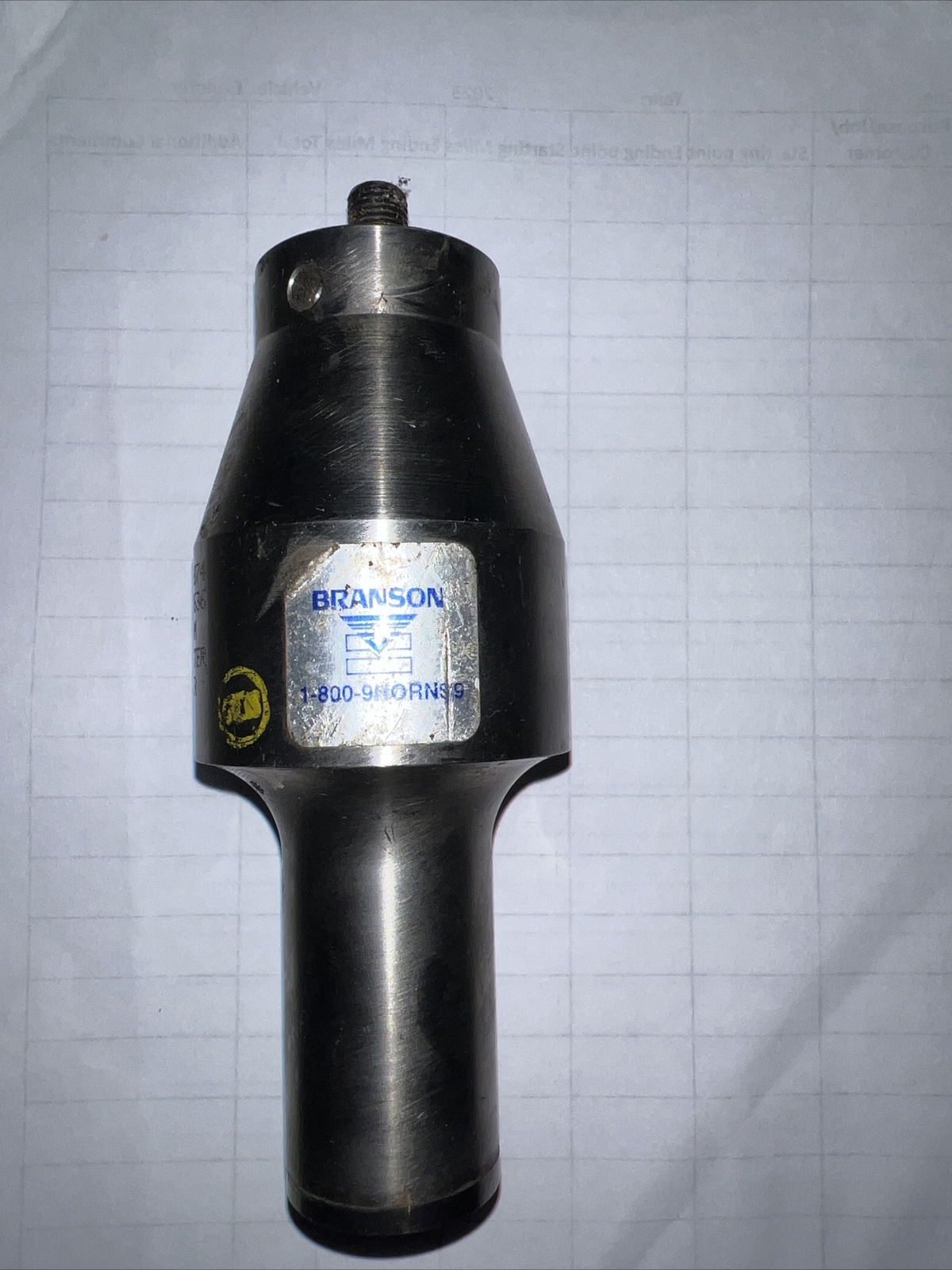 Branson 109-009-874 Buc 503636 348 JM Max Booster Silver