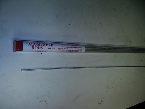 Alumiweld Alloy 8-pk No Flux 18″ Welding Rods for Aluminum Low Temp MADE IN USA