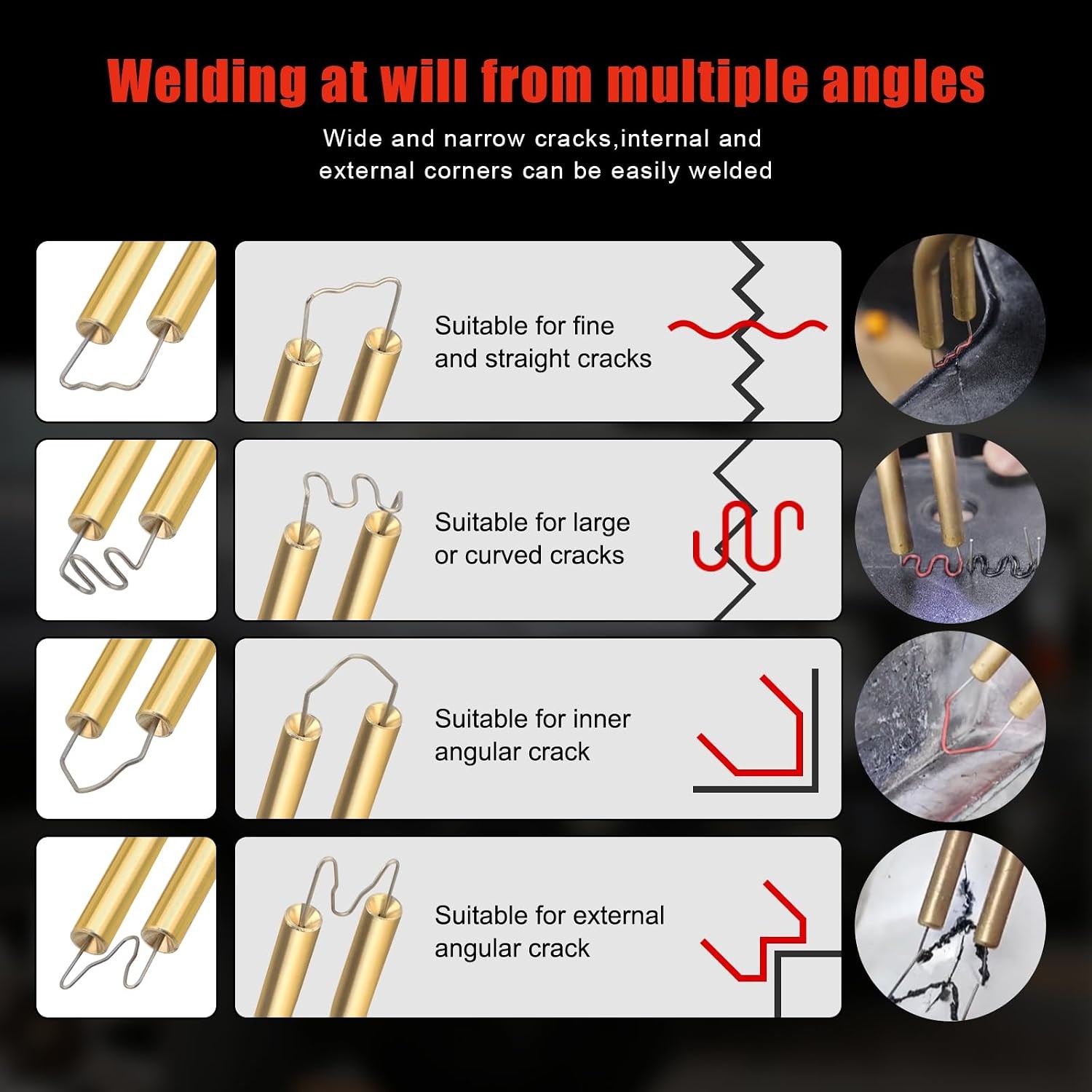 Upgraded Plastic Welder Kit with 1000PCS Staples and Copper Transformer