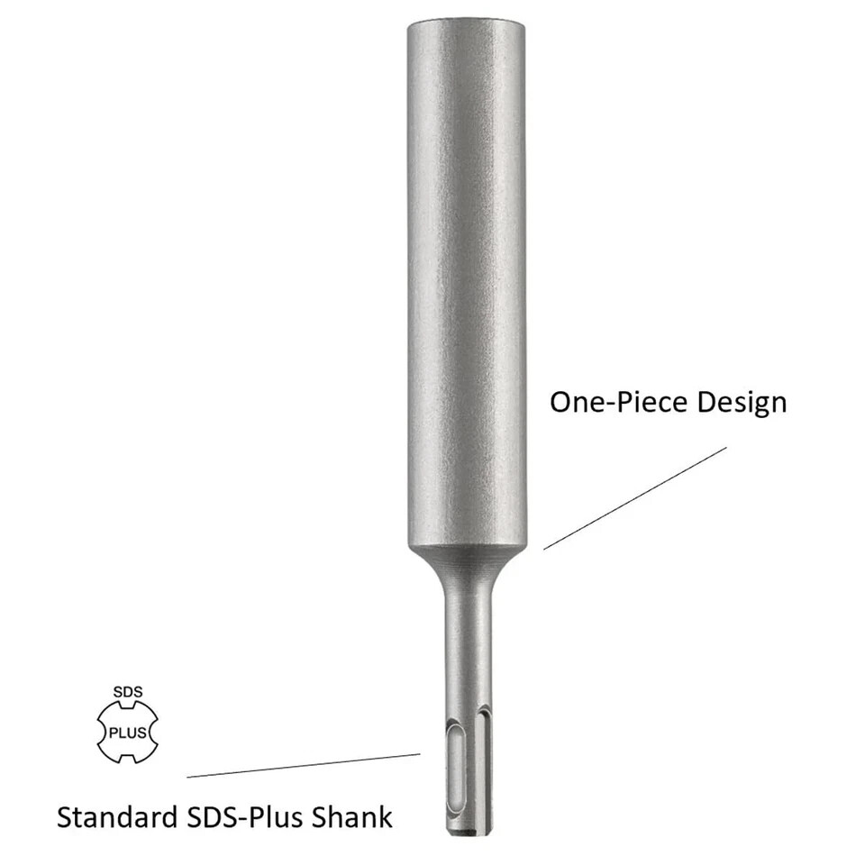 SDS-Plus Ground Rod Driver for 5/8 Inch and 3/4 Inch Ground Rods 13/16″ X 6-1…