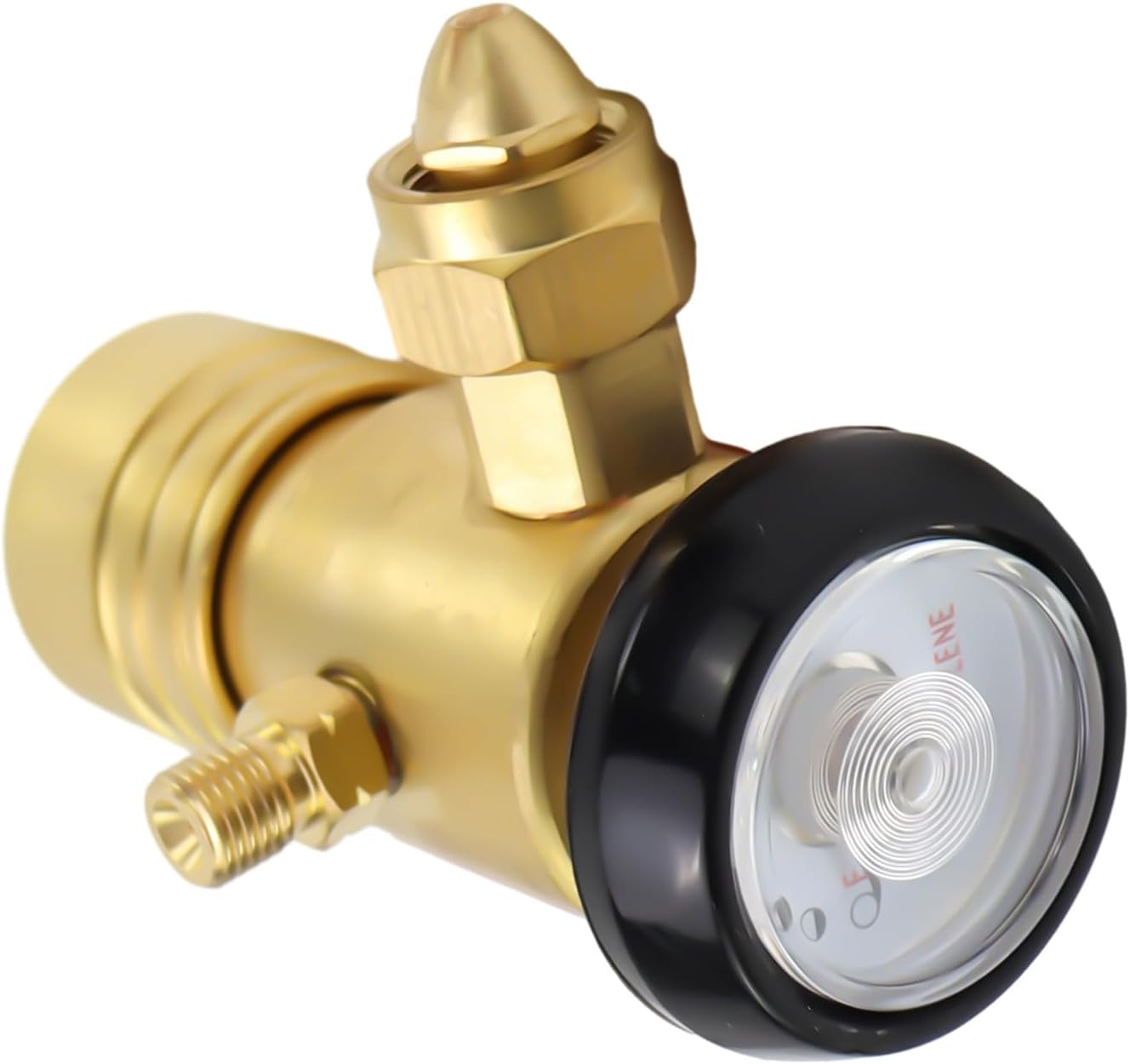 Acetylene Gas Regulator for CGA200 MC Tank,Replacement Air Acetylene Regulator