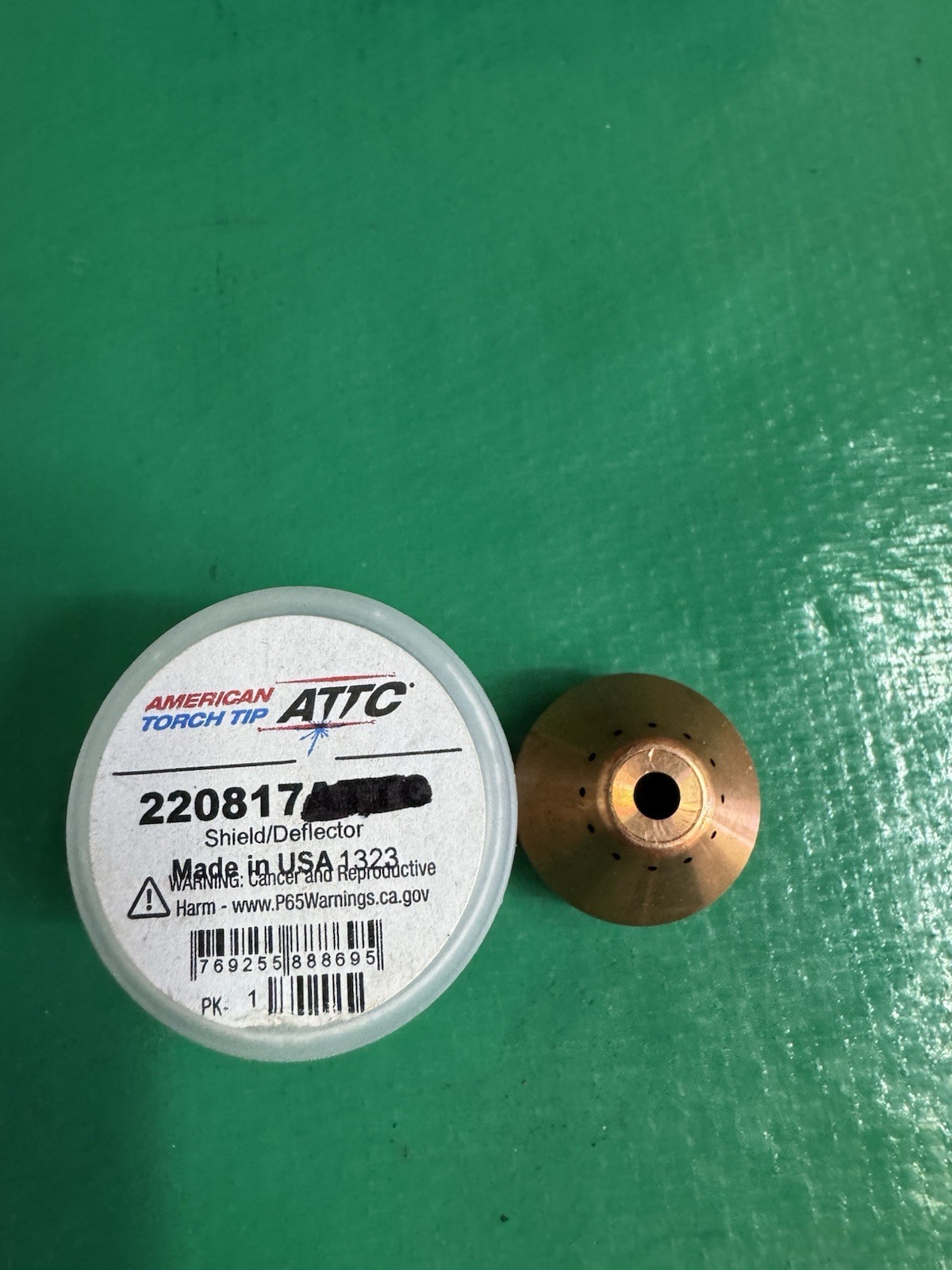 220817 Nozzle Shield NEW STOCK | Hypertherm Replacement ATTC PLASMA Parts