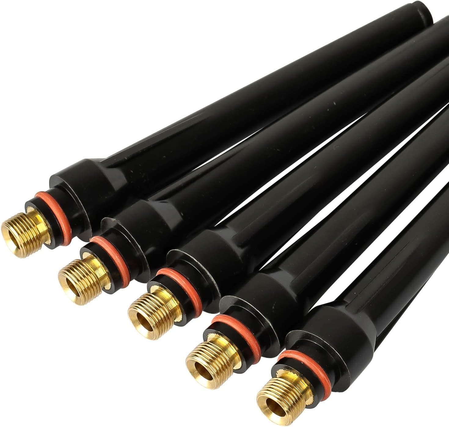 5Pcs TIG Welding 57Y02 Long Back Cap for TIG Welding Torch wp 17 18 26 Series…