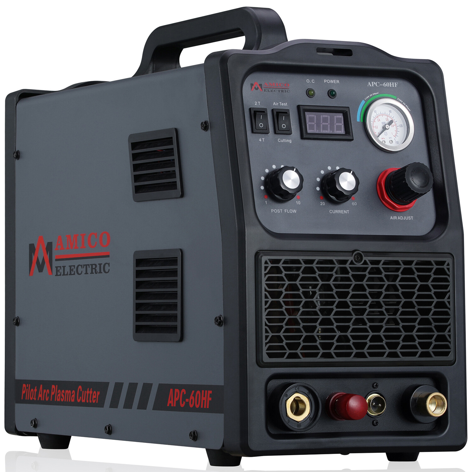 Amico APC-60HF, 60 Amp Pilot Arc Plasma Cutter, 100-250V/50-60Hz, 80% Duty Cycle