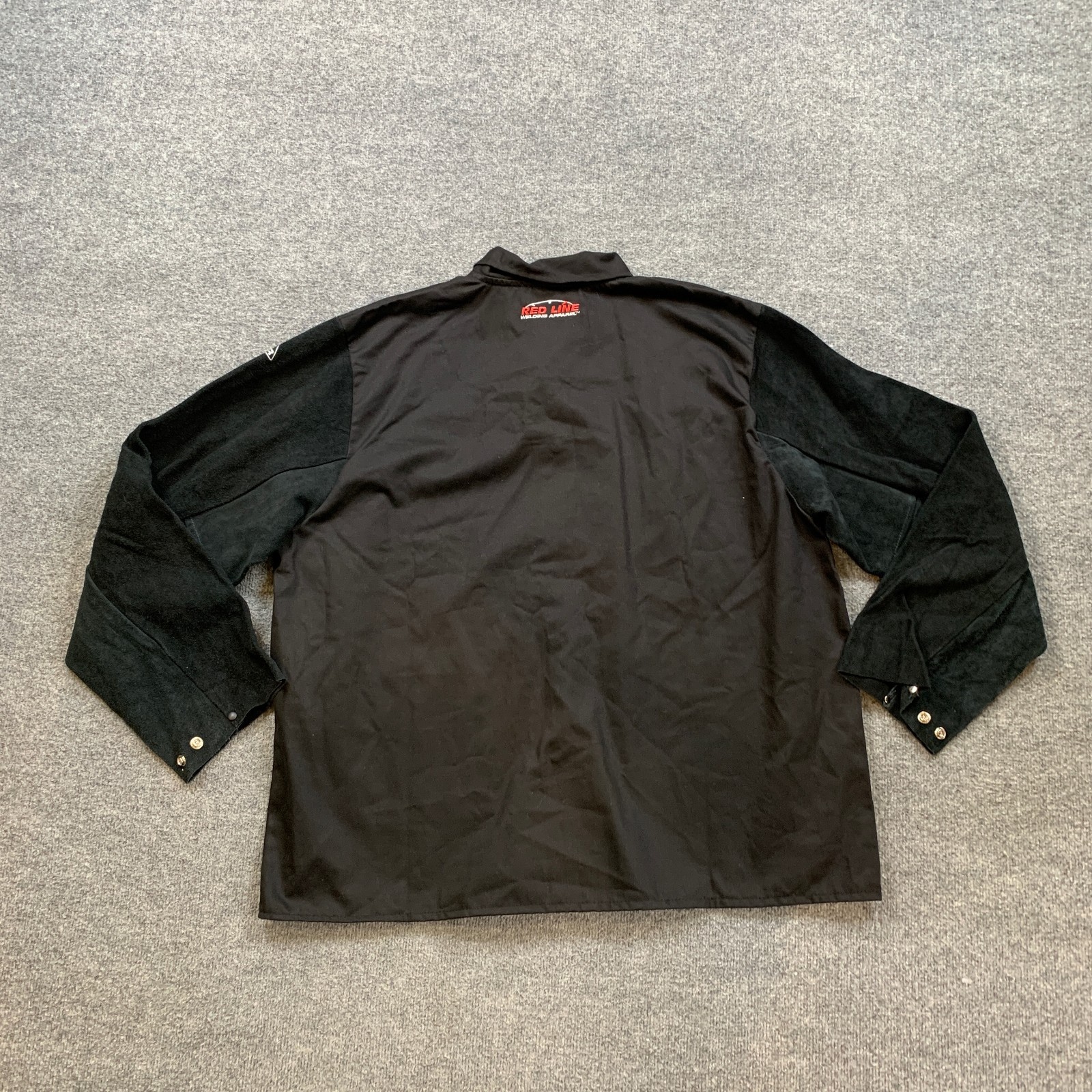 Lincoln Electric Jacket Mens 2XL Welding Traditional Split Leather Sleeve FR