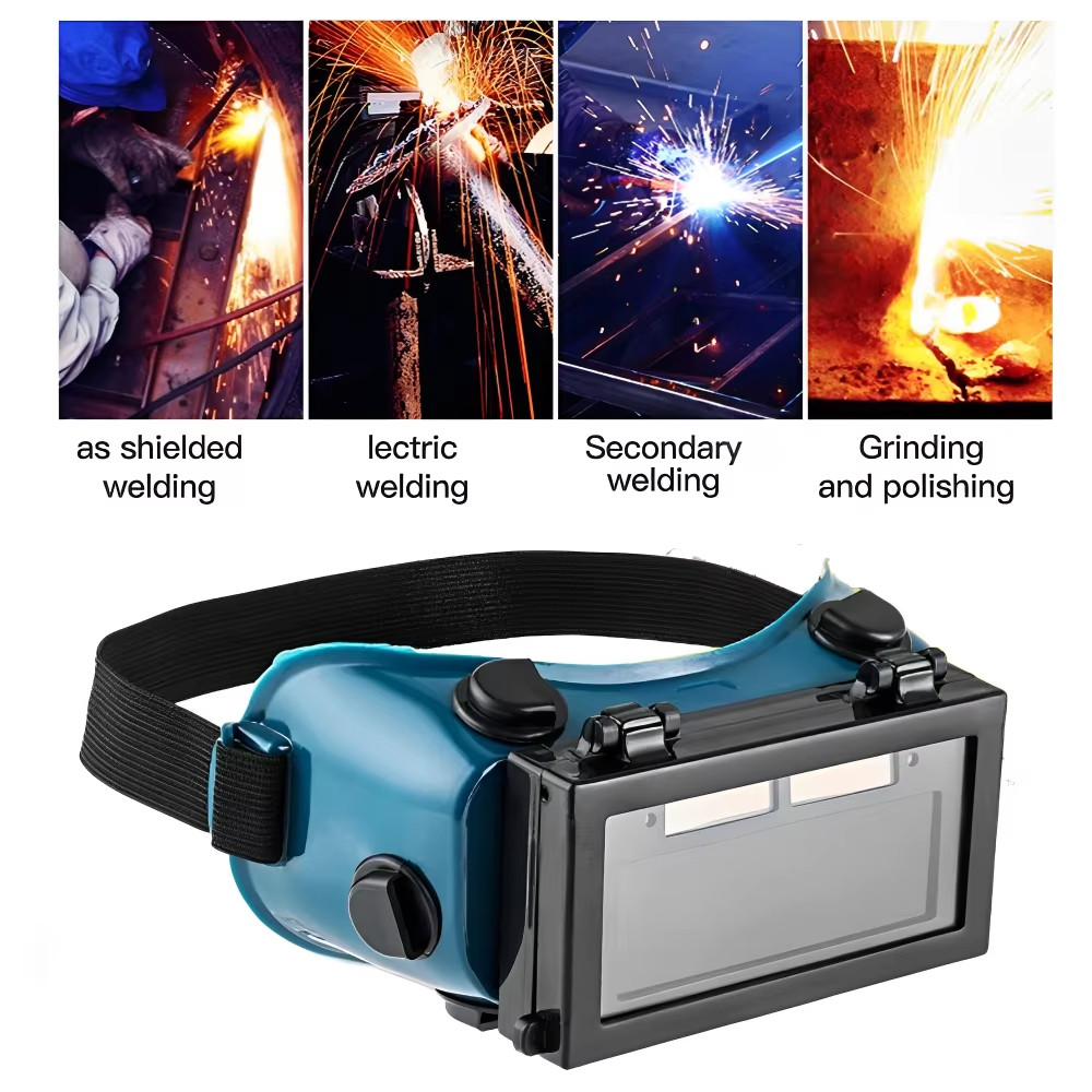 Solar Auto Darkening Welding Helmet Mask Arc Welder Goggles Eyes Face Shield
