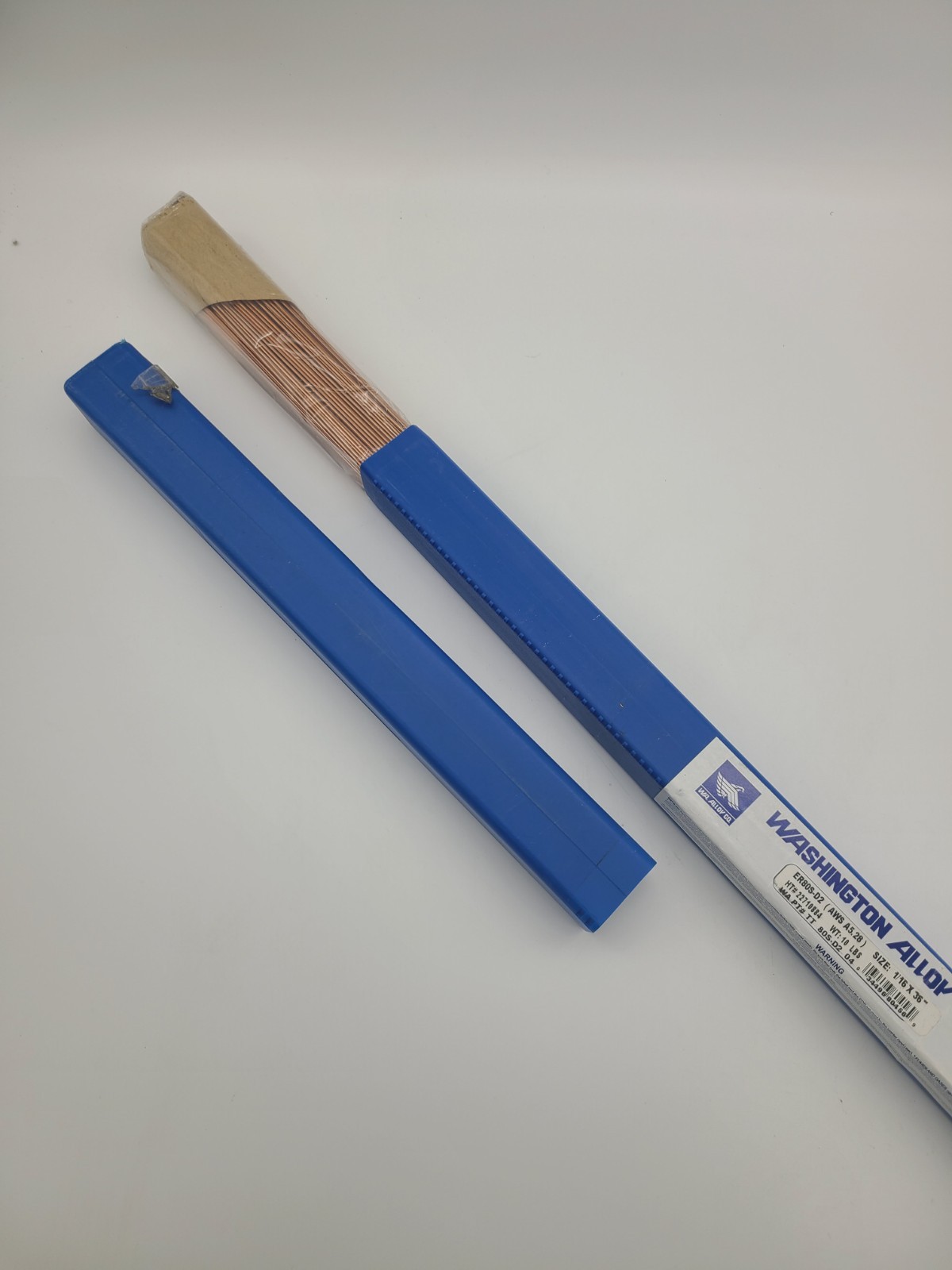 Washington Alloy Co ER80S-D2 1/16 x 36″ welding rod 10 LB.