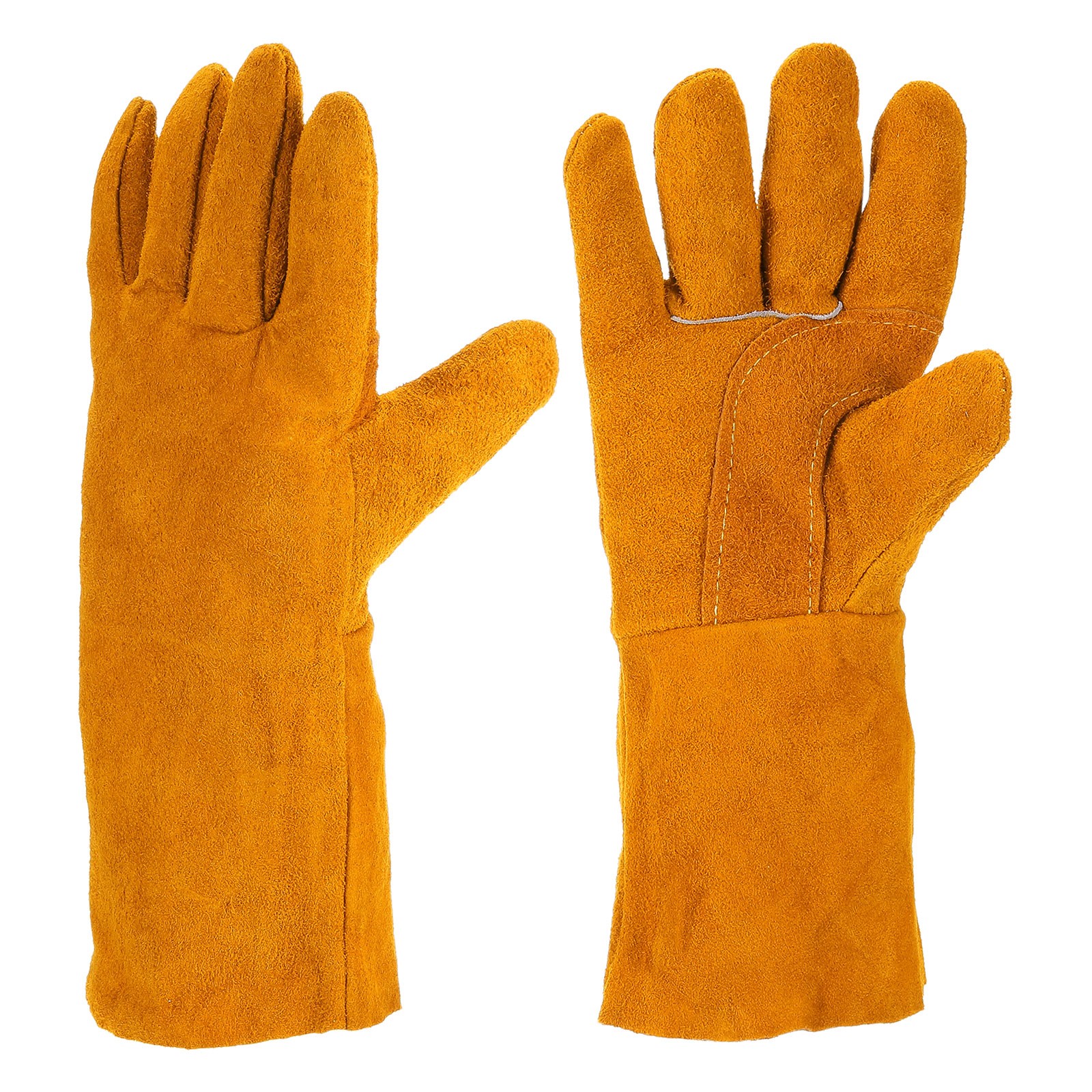 1 Pack Single Thickened Fireproof Stitching 14.2×6.3inch, Yellow