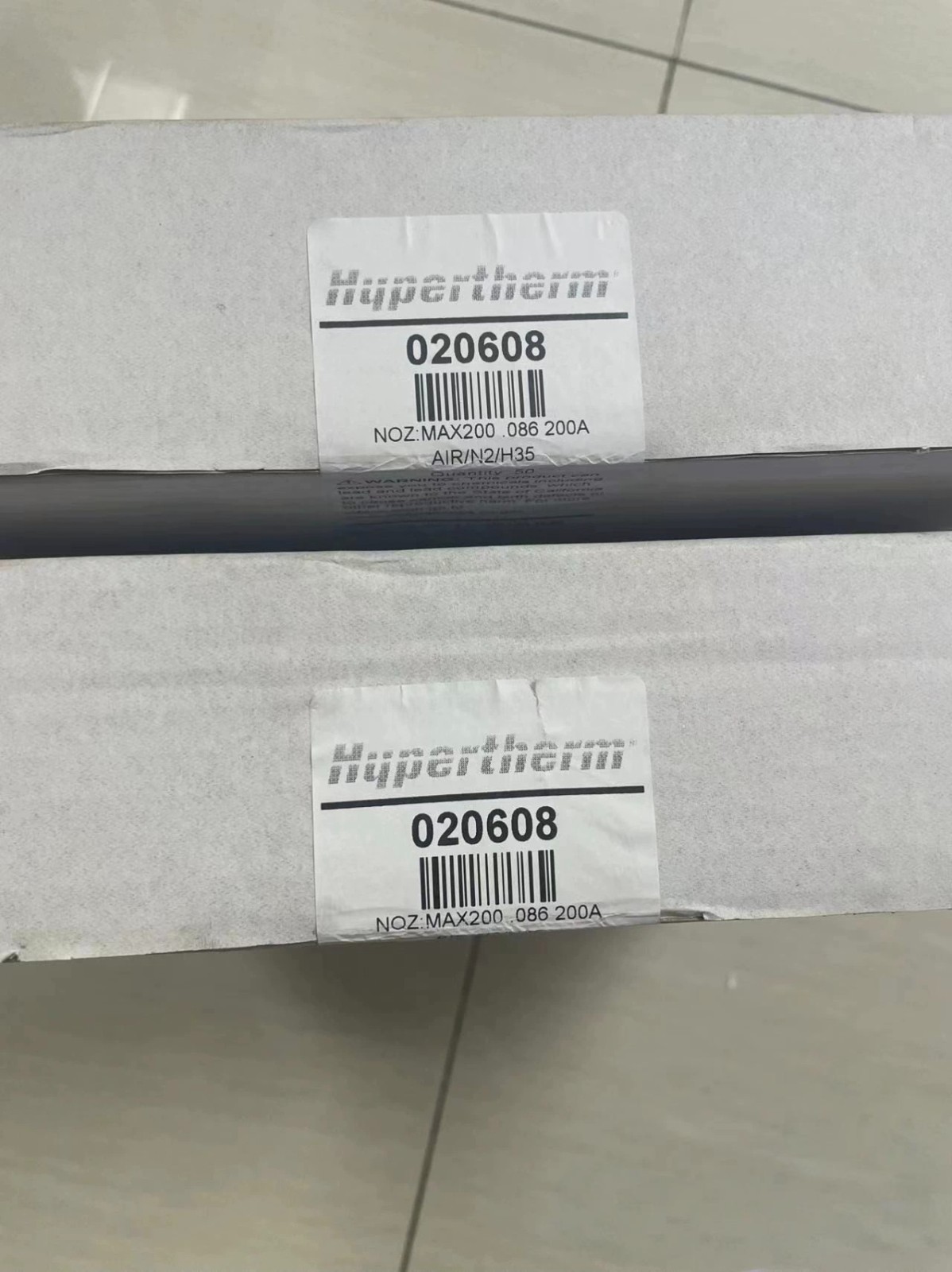 🔥Genuine Hypertherm 020608 Shielded Nozzle – 200A for MAX200/HT2000 Plasma
