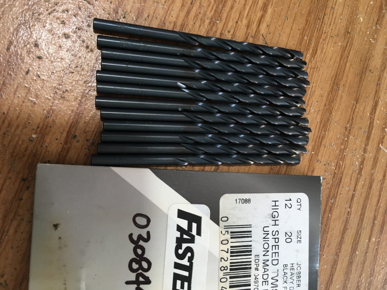 (12) Norseman® – #20 HSS 118° Black Oxide Finish Jobber Drill