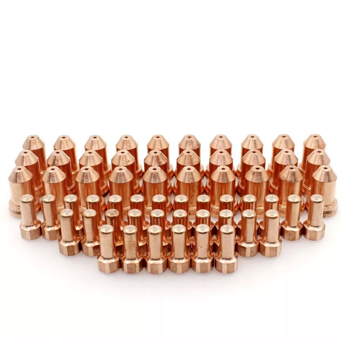 60pcs PT-80 PTM80 IPT-80 Plasma Cutter Torch Electrode 1.2mm Tips 52558 51311.12