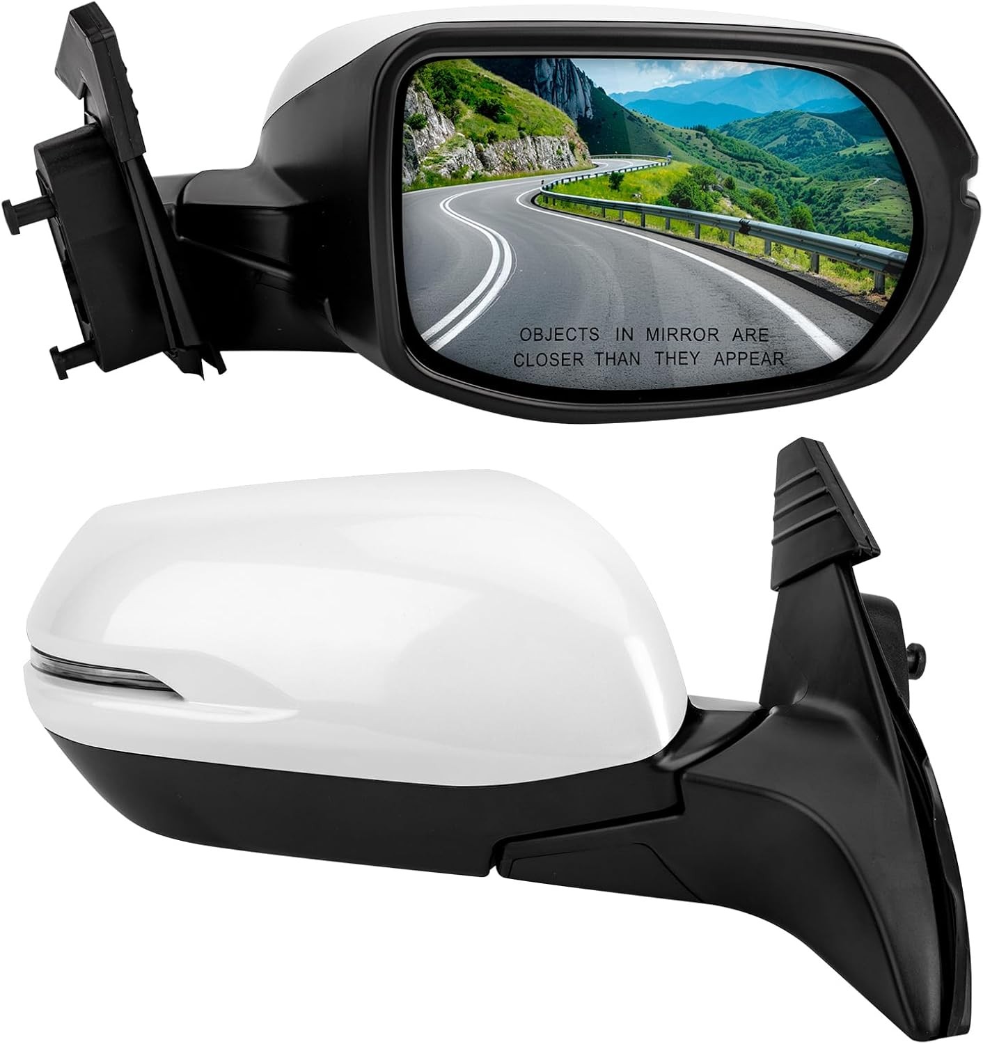 Right Passenger Side Rear View Mirror Replacement for Honda HR-V HRV 2016-2022 –