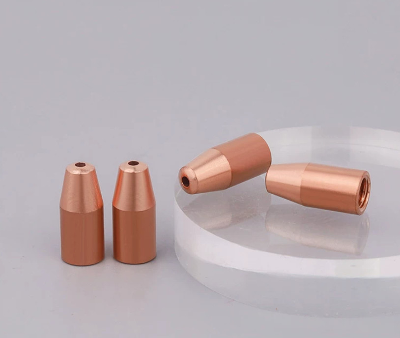 4PCS M5 0.8mm/1.0mm/1.2mm/1.6mm Wire Feeding Nozzle for Laser Welding machine