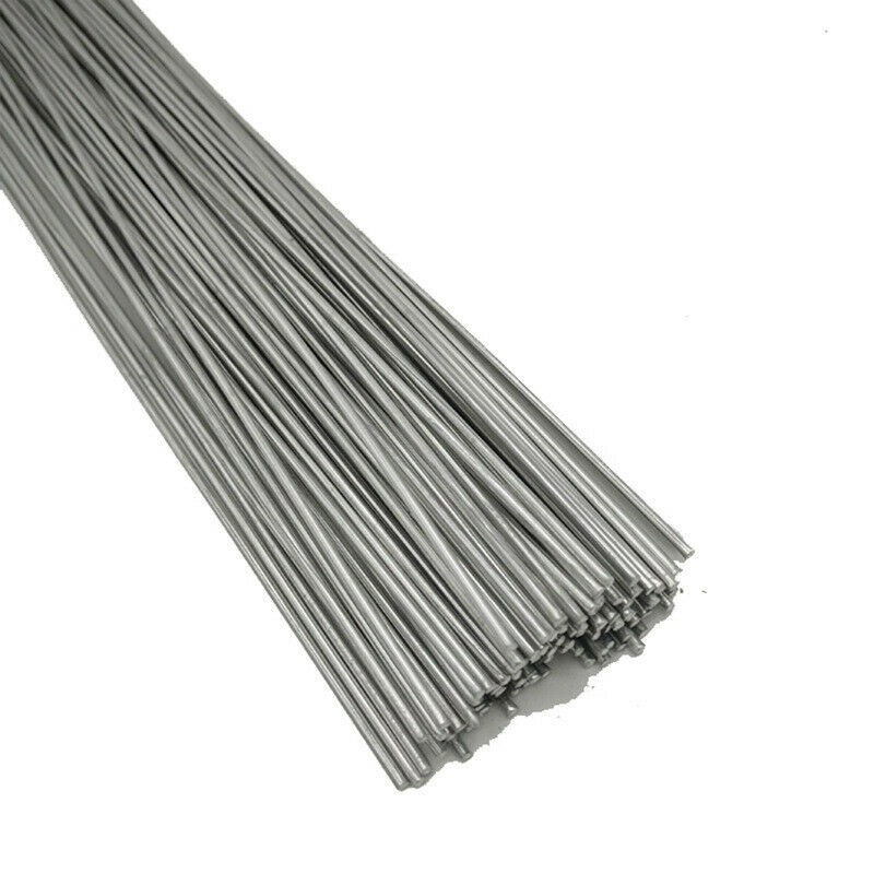 50Pack 1.6mm/2.0mm Aluminum Solution Welding Flux-Cored Rods Wire Brazing Rod