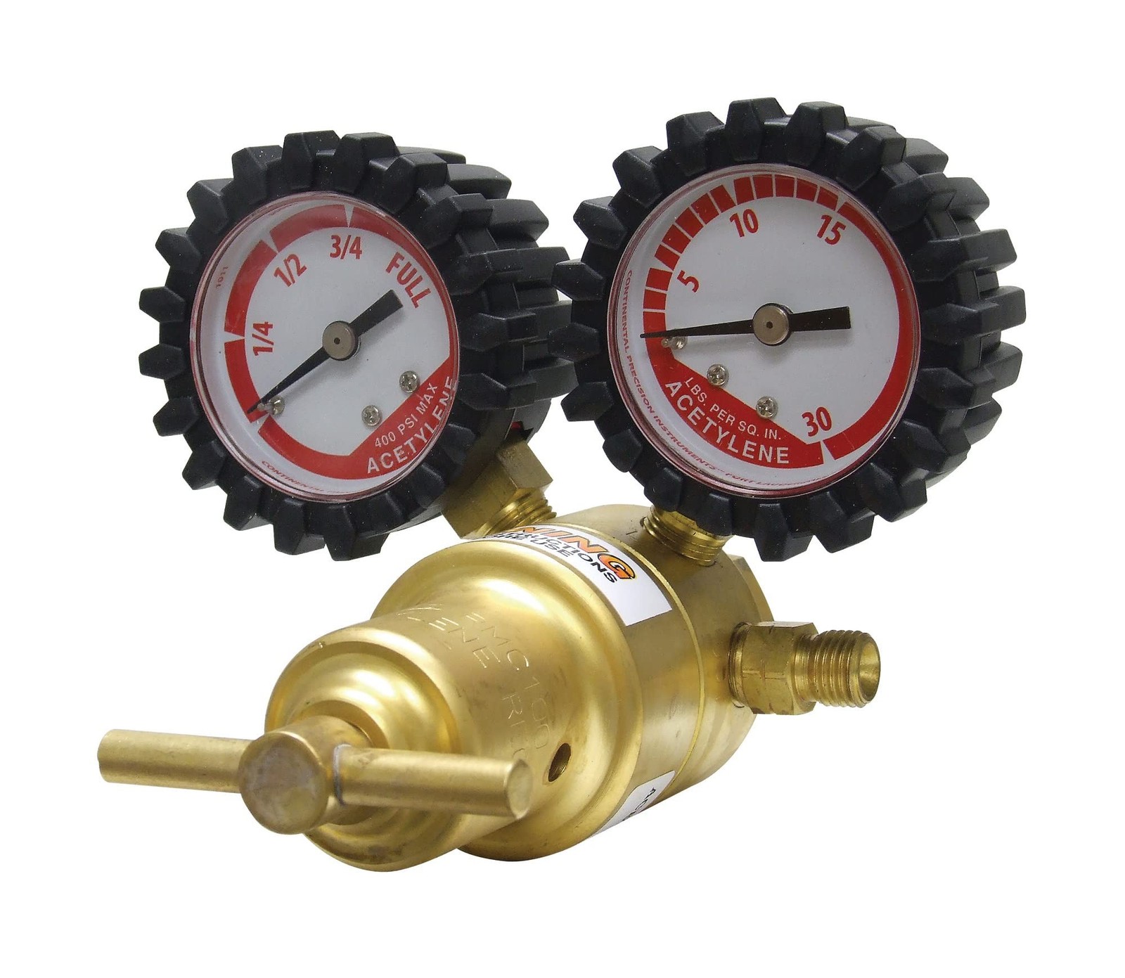 Uniweld RMC100 Centurion Series Acetylene Regulator with “A” Outlet Connectio…