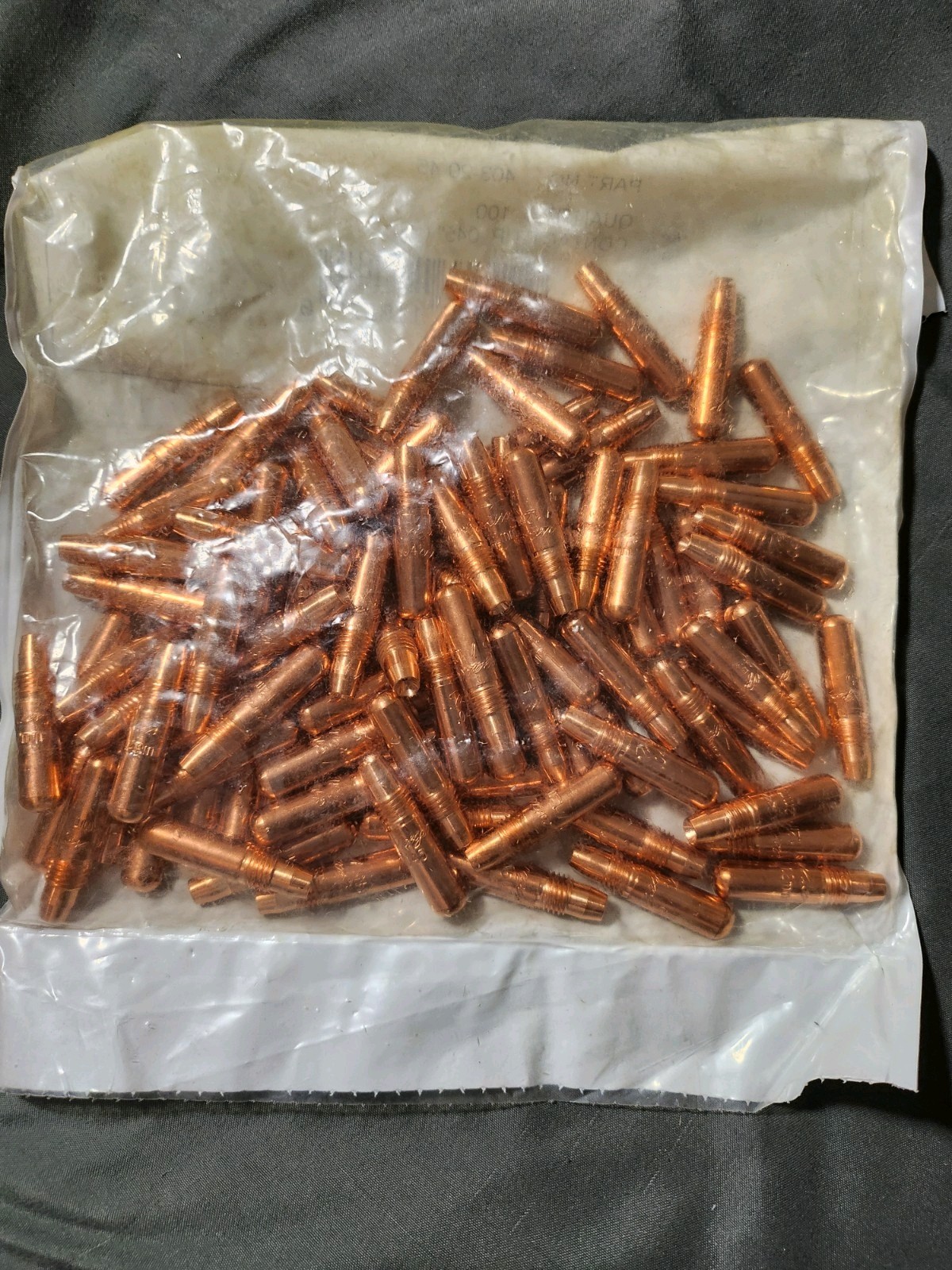 LOT of 100 Tregaskiss 403-20-45 Contact Tip .045″/1.2 mm
