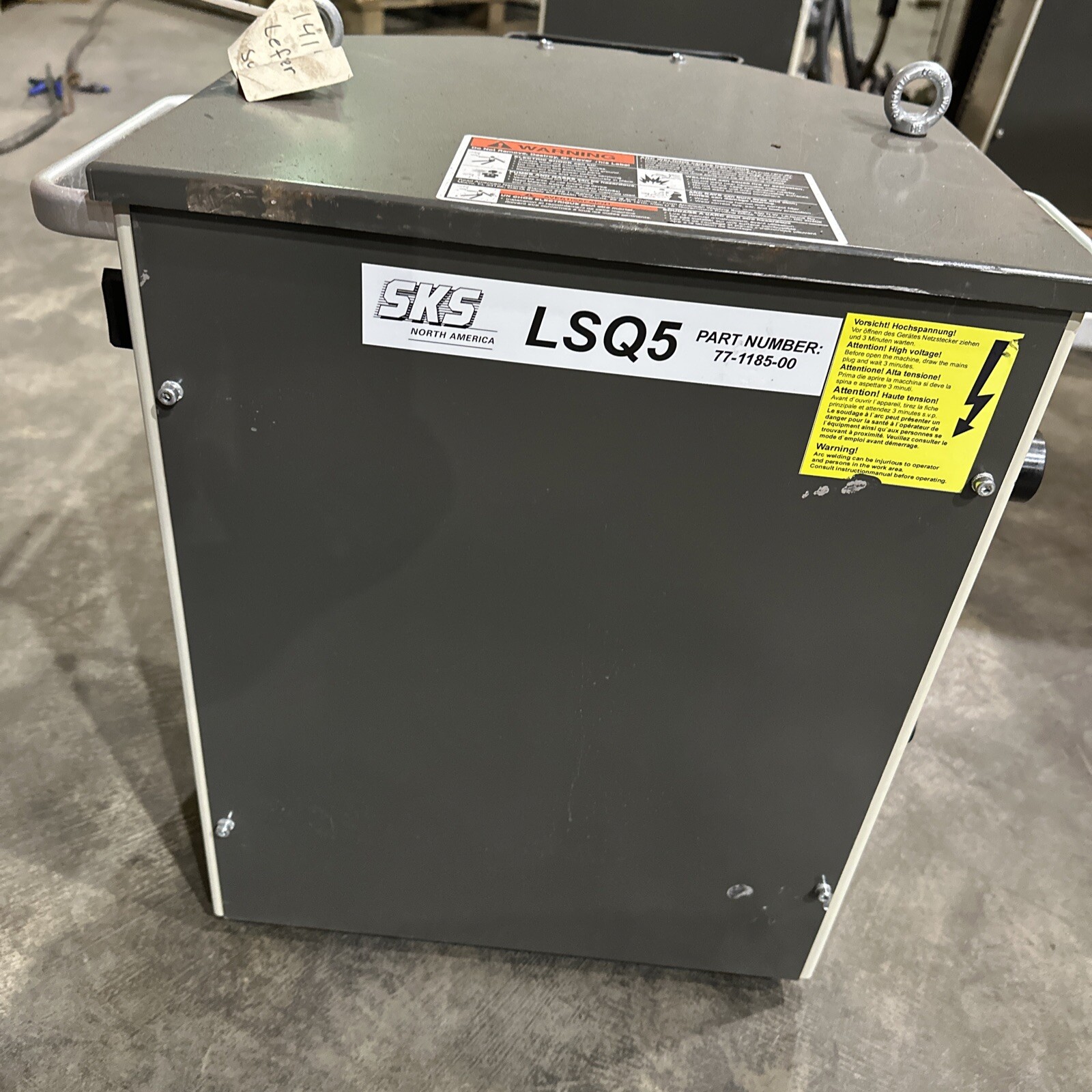 SKS LEIPOLD LSQ5 77-1185-00 15A/14.8V 480A/38V WELDING WELDER POWER SUPPLY