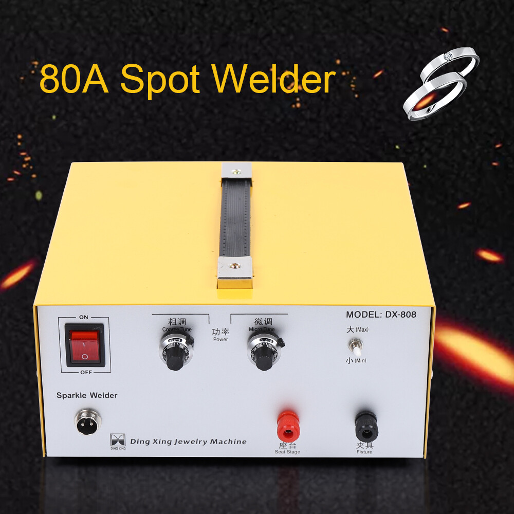 Jewelry Electric Soldering Machine Gold/Silver Welding Pulse Sparkle Spot Welder