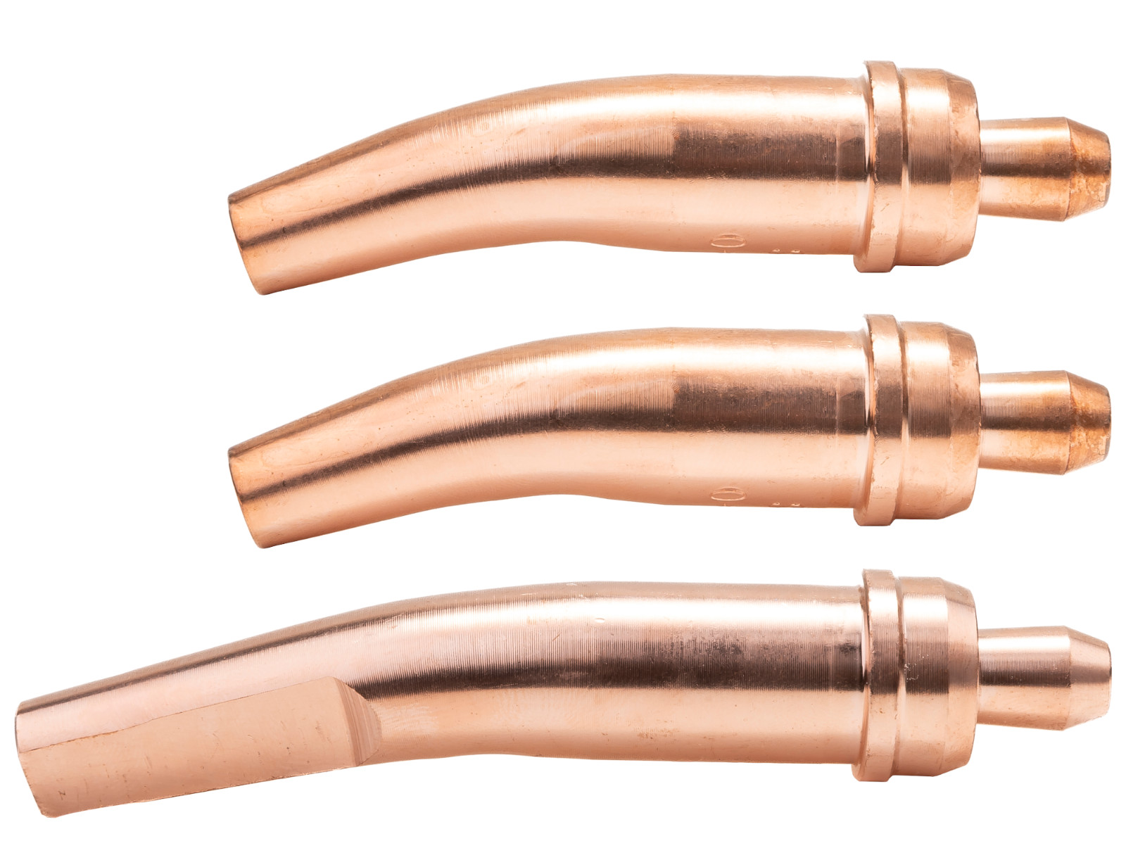 SÜA® – 1-118 Oxy/Acetylene Bent Gouging Tips – Compatible with Victor Series 1