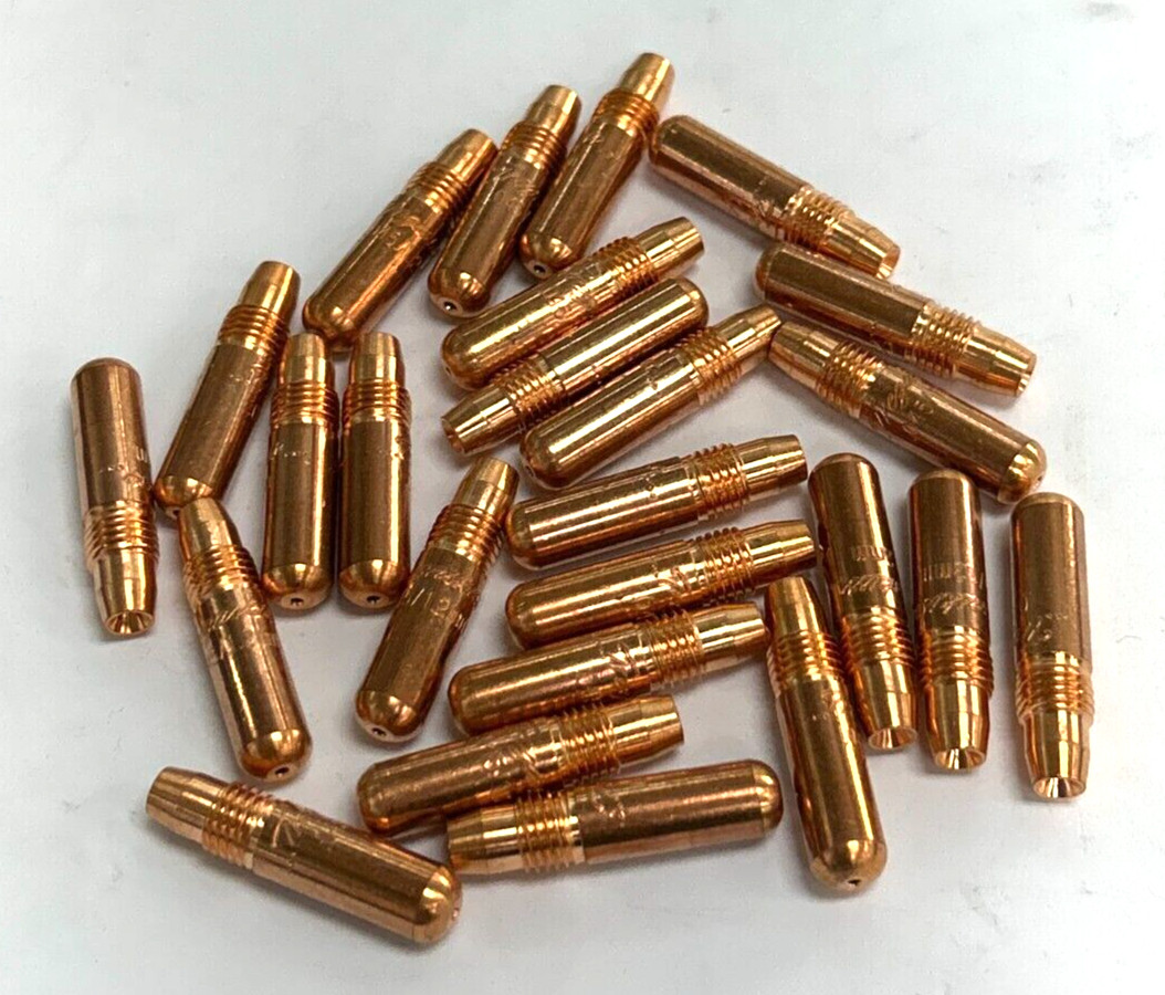 TREGASKISS CONTACT TIP PART NO 403-20-45-25 LOT OF 25