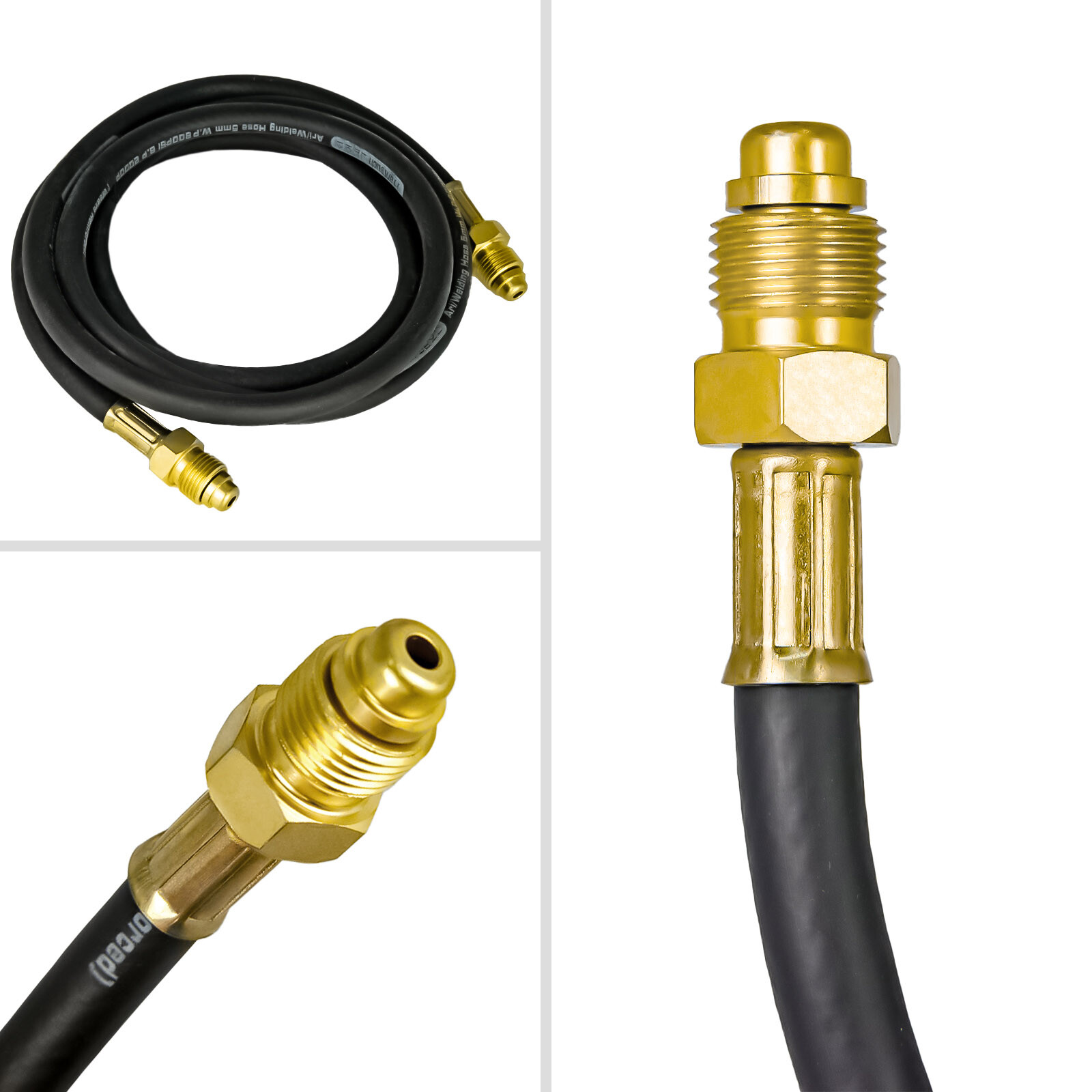 NEW Argon CO2 Mig Tig Regulator Welding Flowmeter Gas Gauge Welder w/ 6.6FT Hose