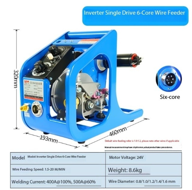 Dual-Drive Wire Feeder for MIG Welding Complete Set of MIG Welding Gun