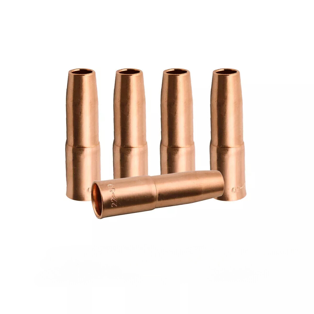 5-PK MIG Welding Gun Nozzles 22-50 1/2″ for Tweco #2 Lincoln Magnum 200A-400A